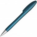Ручка пластиковая шариковая Moon Metallic, синяя