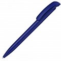 Ручка пластиковая шариковая Clear Solid, синяя