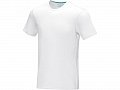 Мужская футболка Azurite с коротким рукавом, изготовленная из натуральных материалов, белый, S