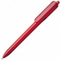 Ручка пластиковая шариковая Bolide Transparent, красная