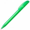 Ручка пластиковая шариковая Prodir DS3 TFF Ring, светло-зеленая с серым
