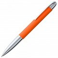 Ручка металлическая шариковая Arc Soft Touch, оранжевая