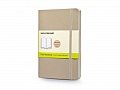 Записная книжка Moleskine Classic Soft (нелинованный), Pocket (9х14 см), бежевый, 9х14х1,2