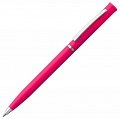 Ручка пластиковая шариковая Euro Chrome, розовая