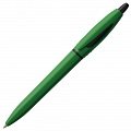 Ручка пластиковая шариковая S! (Си), зеленая