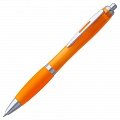 Ручка пластиковая шариковая Venus, оранжевая