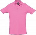 Рубашка поло мужская SPRING 210, розовая