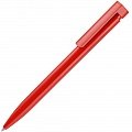 Ручка пластиковая шариковая Liberty Polished, красная