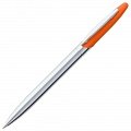 Ручка металлическая шариковая Dagger Soft Touch, оранжевая