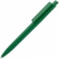 Ручка пластиковая шариковая Crest, темно-зеленая