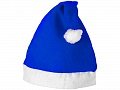 Новогодняя шапка, ярко-синий/белый, d17х38