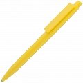 Ручка пластиковая шариковая Crest, желтая