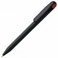 Ручка пластиковая шариковая Prodir DS1 TMM Dot, черная с красным