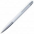 Ручка металлическая шариковая Arc Soft Touch, белая