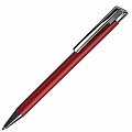Ручка металлическая шариковая Stork, красная