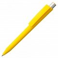 Ручка пластиковая шариковая Delta, желтая