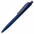 Ручка пластиковая шариковая Prodir QS04 PRT Honey Soft Touch, синяя