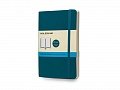 Записная книжка Moleskine Classic Soft (в точку), Pocket (9х14 см), бирюзовый, 9х14х1,2