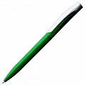 Ручка пластиковая шариковая Pin Silver, зеленый металлик