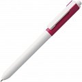Ручка пластиковая шариковая Hint Special, белая с розовым