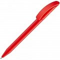 Ручка пластиковая шариковая Prodir DS3 TMM, красная матовая